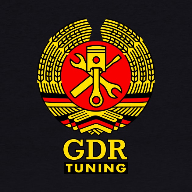 GDR workshop tuning coat of arms (colored) by GetThatCar